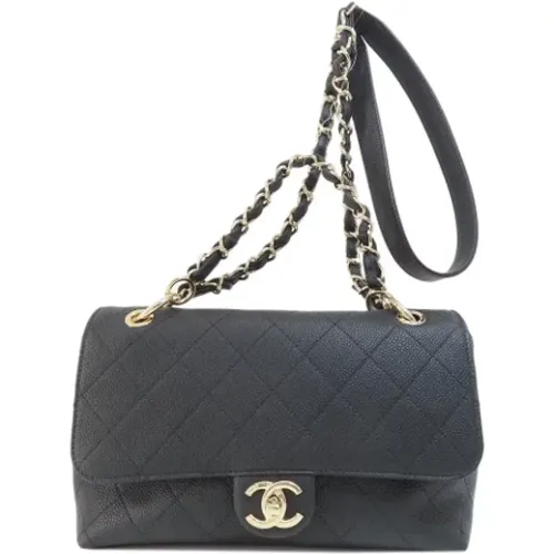 Pre-owned Leather chanel-bags , female, Sizes: ONE SIZE - Chanel Vintage - Modalova