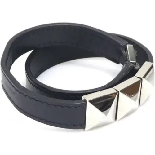 Pre-owned Leather bracelets , female, Sizes: ONE SIZE - Hermès Vintage - Modalova