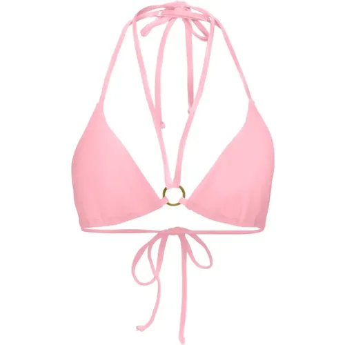 Valencia String-Tie Bikini Top Damen , Damen, Größe: M - Only - Modalova