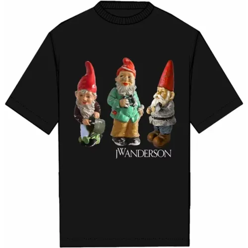 Schwarze T-Shirts und Polos von J.W.Anderson , Herren, Größe: S - JW Anderson - Modalova