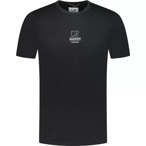 Cotton T-Shirt Regular Fit , male, Sizes: L, M, XL, S - C.P. Company - Modalova