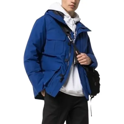 Winter Jacket, , Oversize, Hooded , male, Sizes: L - Woolrich - Modalova
