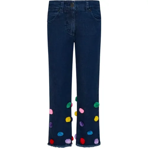 Blaue Jeans für Stilvolle Mädchen Aw24 - Stella Mccartney - Modalova