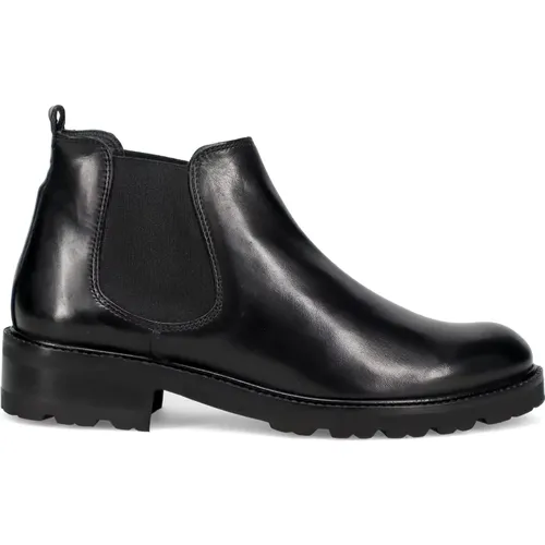 Chic Leather Boots , female, Sizes: 8 UK, 4 UK, 3 UK, 5 UK, 7 UK - Lorenzo Masiero - Modalova