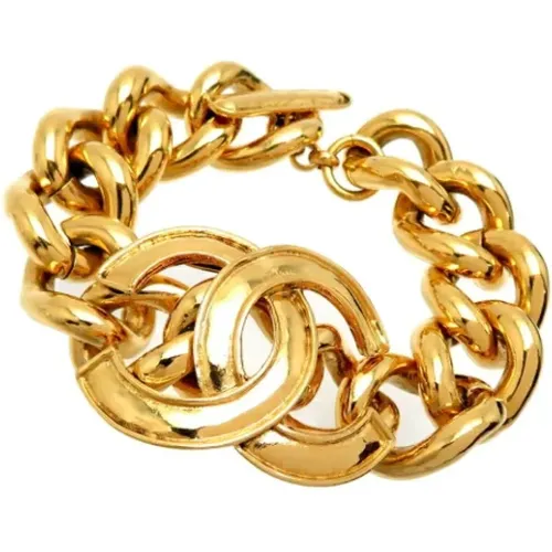 Pre-owned Metal chanel-jewelry , female, Sizes: ONE SIZE - Chanel Vintage - Modalova