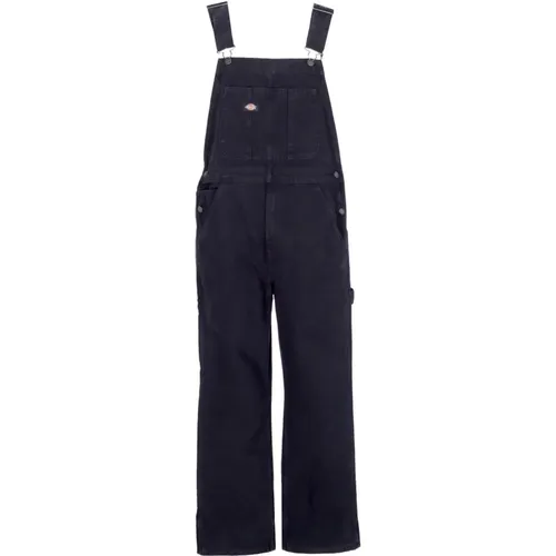 Canvas-Overall mit Verstellbaren Trägern , Herren, Größe: L - Dickies - Modalova