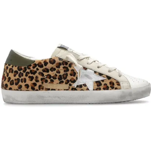 Super-Star Sneakers , female, Sizes: 4 UK, 2 UK, 6 UK, 5 UK, 3 UK - Golden Goose - Modalova