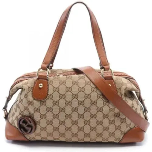 Pre-owned Canvas handbags , female, Sizes: ONE SIZE - Gucci Vintage - Modalova