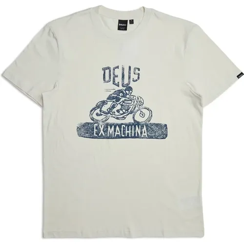 Vintage Turps Tee , Herren, Größe: 2XL - Deus Ex Machina - Modalova