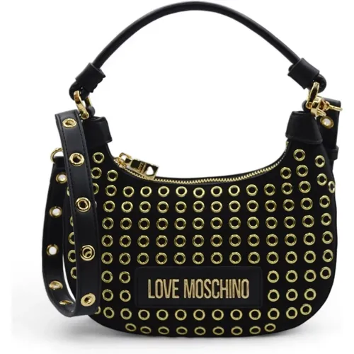 Ikonoische Handtaschen mit Reißverschluss - Love Moschino - Modalova