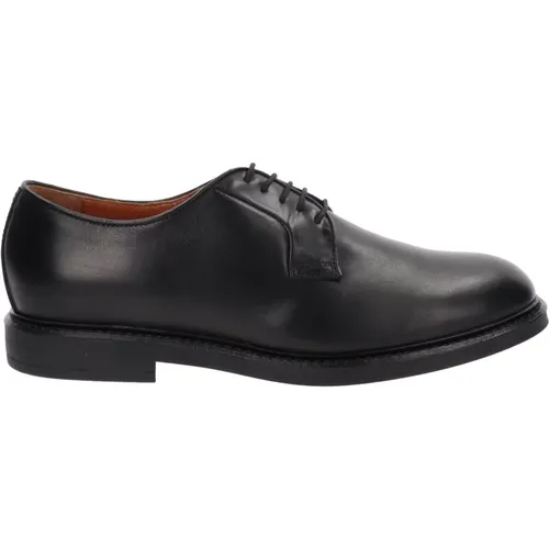 Leather Mens Lace-up Shoes , male, Sizes: 10 UK, 5 UK, 8 UK, 7 UK, 6 UK, 9 UK - Nerogiardini - Modalova