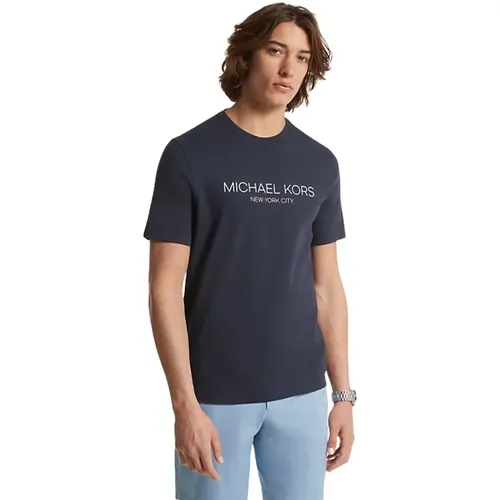 Stylish T-Shirt and Polo Collection , male, Sizes: M - Michael Kors - Modalova