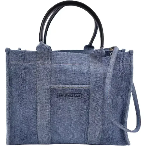 Pre-owned Cotton totes , female, Sizes: ONE SIZE - Balenciaga Vintage - Modalova