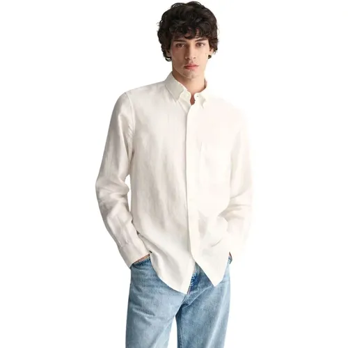 Casual Shirts , male, Sizes: L, XS, S, M, XL - Gant - Modalova