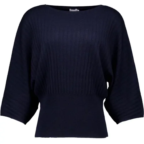 Dunkelblaue Pullover , Damen, Größe: XL - No man's land - Modalova