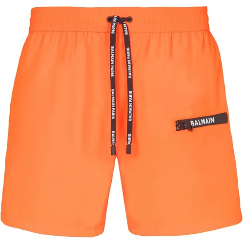 Balain Badeshorts , Herren, Größe: M - Balmain - Modalova