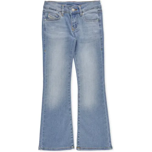 Kinder Flare Jeans in Hellblau,Hell schattierte Bootcut JoggJeans® - 1969 D-Ebbey - Diesel - Modalova