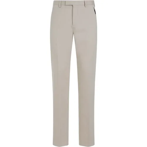 Cotton Pants with Italian Pockets , male, Sizes: L - Berluti - Modalova
