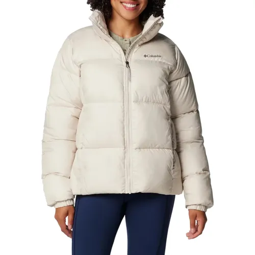 Winter Puffect Jacke - Elfenbein , Damen, Größe: XS - Columbia - Modalova