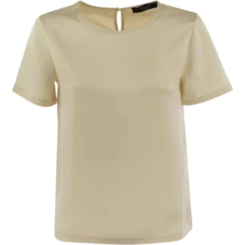 Stylisches T-Shirt für Männer , Damen, Größe: M - Max Mara - Modalova