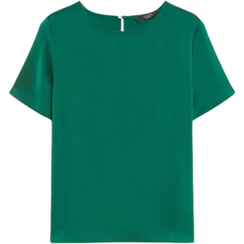 Stylisches T-Shirt für Männer , Damen, Größe: XS - Max Mara - Modalova