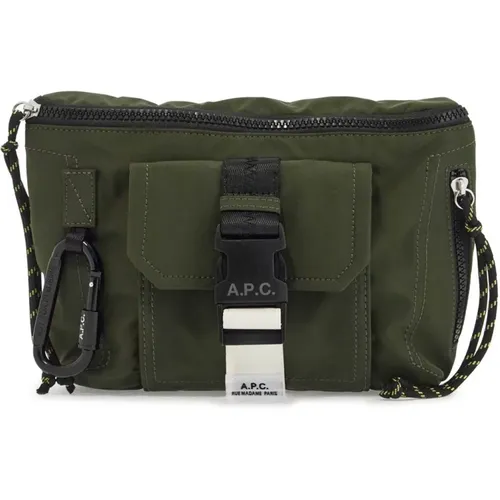 Trek Belt Bag , male, Sizes: ONE SIZE - A.p.c. - Modalova