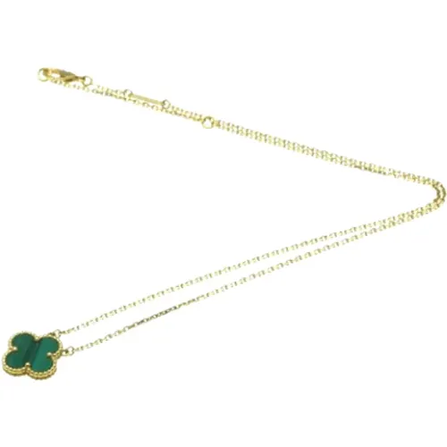 Pre-owned Yellow Gold necklaces , female, Sizes: ONE SIZE - Van Cleef & Arpels Pre-owned - Modalova