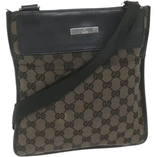 Pre-owned Canvas gucci-bags , female, Sizes: ONE SIZE - Gucci Vintage - Modalova