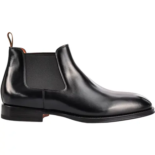 Stylish Ankle Boots , male, Sizes: 9 UK - Santoni - Modalova