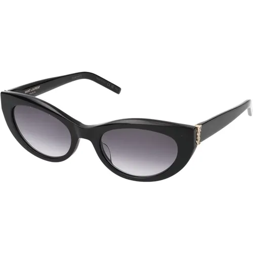Stylische Sonnenbrille SL M115 , Damen, Größe: 54 MM - Saint Laurent - Modalova