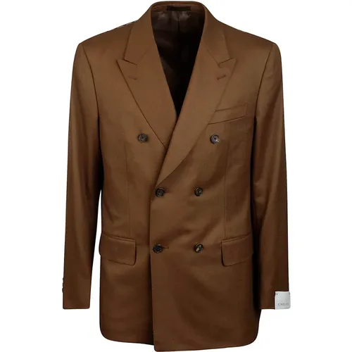 Men Clothing Jacket Aw22 , male, Sizes: M, S - Emanuela Caruso - Modalova