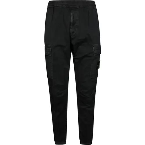 Modern Tapered Pants , male, Sizes: W33, W31 - Stone Island - Modalova