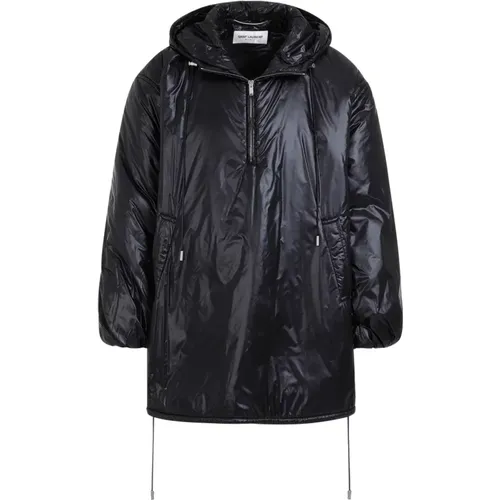 Nylon Blouson Jacket Aw23 , male, Sizes: L, M - Saint Laurent - Modalova