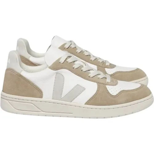 Chromefree Leather Suede Beige Women , female, Sizes: 6 UK, 3 UK - Veja - Modalova