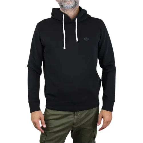 Hooded Jersey by Armani , male, Sizes: XL - Emporio Armani - Modalova