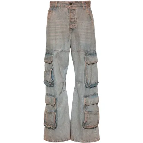 A13317 0Kiai Cargo Pants , female, Sizes: W24, W25 - Diesel - Modalova