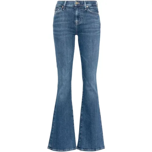 Blaue Slim Illusion Jeans , Damen, Größe: W25 - 7 For All Mankind - Modalova