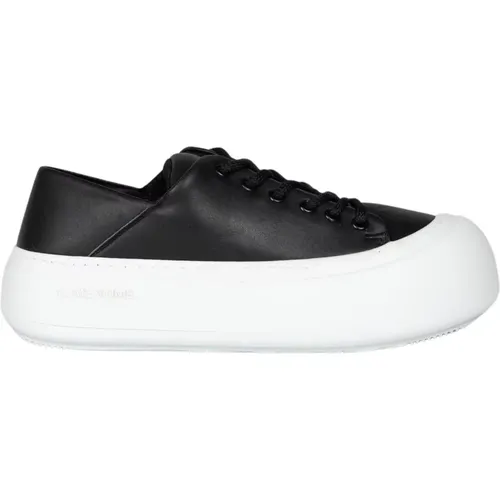 Schwarzer veganer Sneaker mit recyceltem Gummi , Herren, Größe: 43 EU - Yume Yume - Modalova