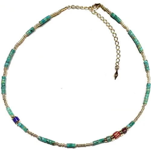 Sacha Surfer Necklace , female, Sizes: ONE SIZE - Gachon Pothier - Modalova