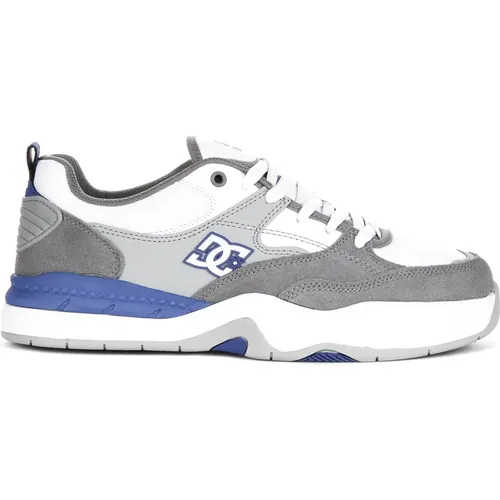 White Blue Men's Skate Trainers , male, Sizes: 9 UK, 12 UK, 10 UK, 8 UK, 11 UK, 7 UK, 10 1/2 UK - DC Shoes - Modalova