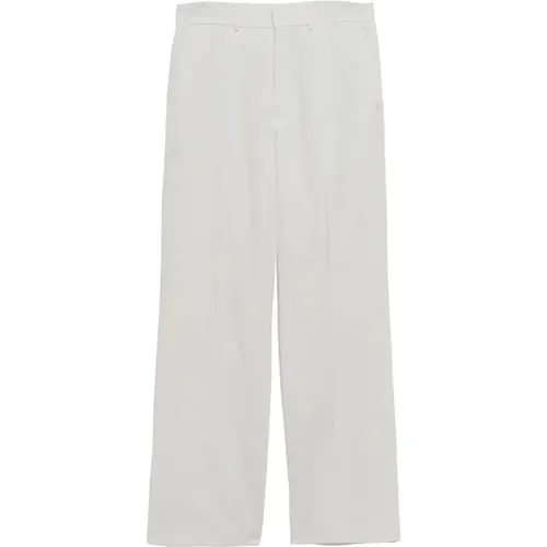 Casablaca Cotton Wide-Leg Pants , male, Sizes: S, M - Casablanca - Modalova