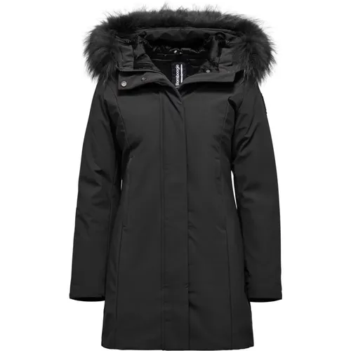 Winter Parka Jacket with Fur Hood , female, Sizes: XS, 2XL, L, XL - BomBoogie - Modalova