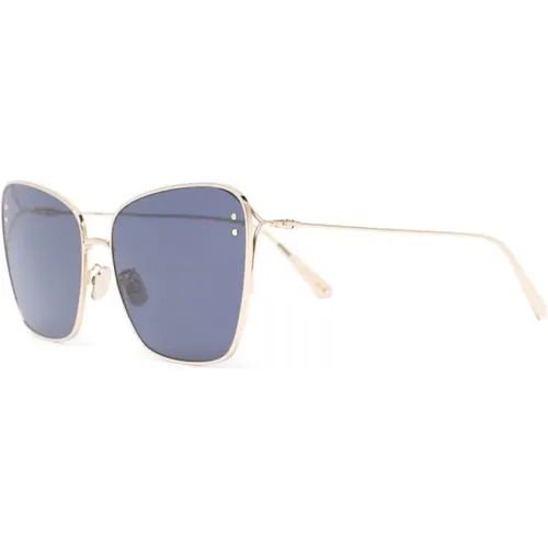 Goldene Sonnenbrille, Alltagsstil , Damen, Größe: 63 MM - Dior - Modalova