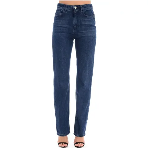 Gerades Jeans , Damen, Größe: W31 - SPORTMAX - Modalova