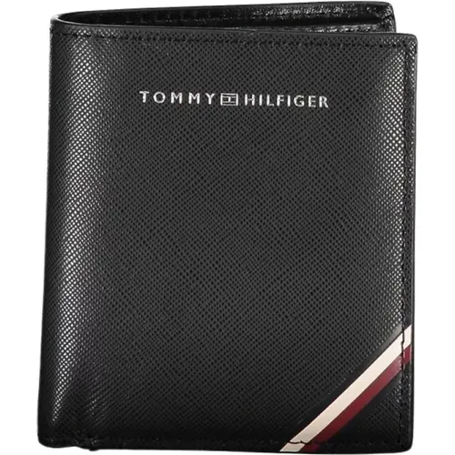 Leather Wallet , male, Sizes: ONE SIZE - Tommy Hilfiger - Modalova