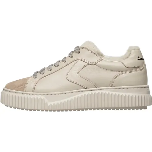 Sneakers Lipari FUR , Damen, Größe: 39 EU - Voile blanche - Modalova