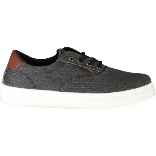 Schwarzer Polyester-Sneaker mit Schnürsenkeln , Herren, Größe: 40 EU - Carrera - Modalova