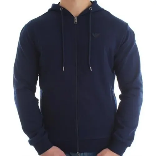 Zip-Up Sweatshirt , male, Sizes: L - Emporio Armani - Modalova