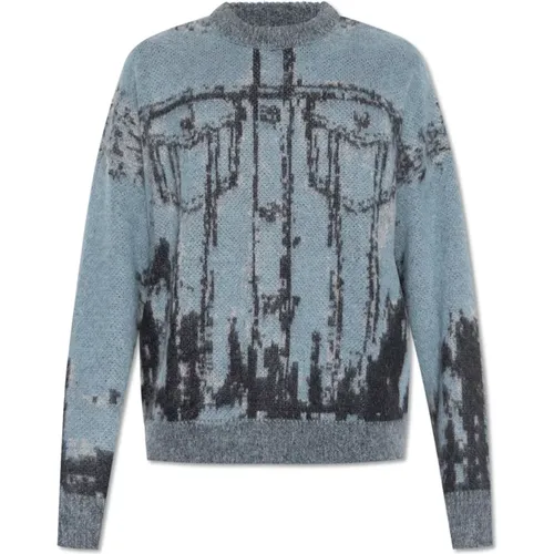 K-Patmos sweater , male, Sizes: L - Diesel - Modalova