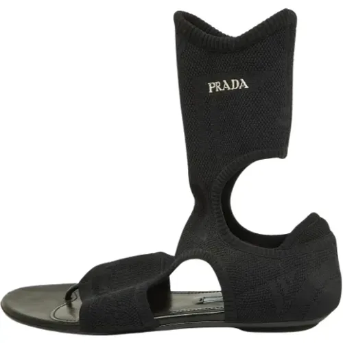 Pre-owned Fabric sandals , female, Sizes: 6 UK - Prada Vintage - Modalova